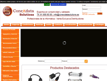 Tablet Screenshot of conexdatasolutions.es